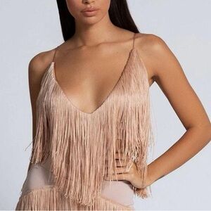 Meshki Fringe Top
